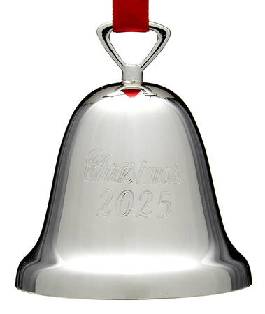 Silverplate Christmas Bell by Reed & Barton