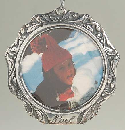 Photo Wreath Ornament by Reed & Barton