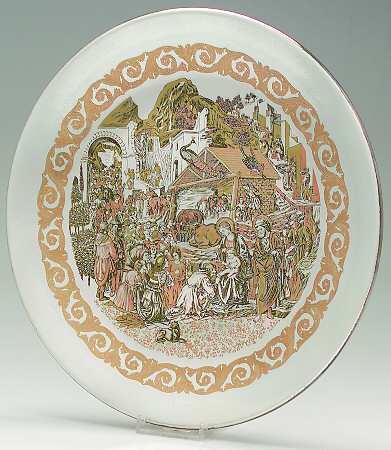 Christmas Plate by Reed & Barton