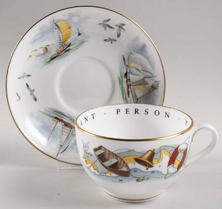 Very Important Person Cup & Saucer by Royal Worcester
