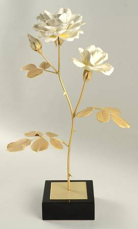 Ronald Van Ruyckevelt Flowers by Royal Worcester