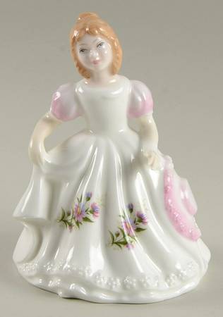 Flower of The Month-Child by Royal Doulton