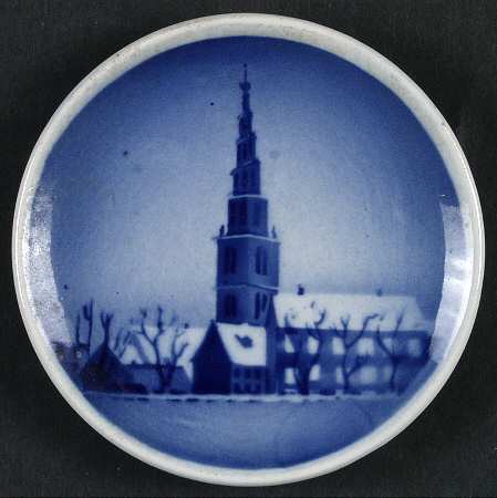 Aluminia Christmas Plaquettes by Royal Copenhagen