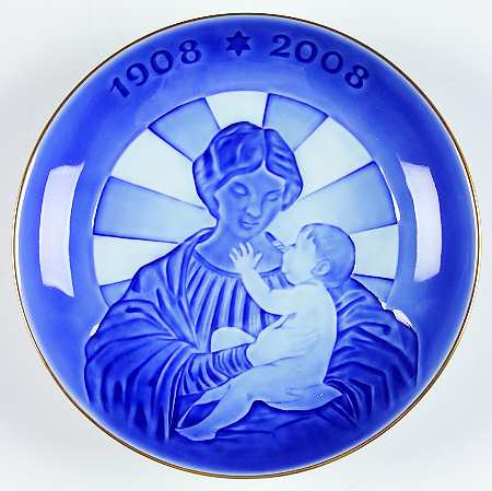 Centinnial Christmas Plate by Royal Copenhagen