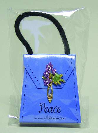 Pocketbook Posies Lapel Pin by Roman