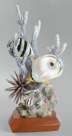 Tropical Fish-Large by Royal Worcester