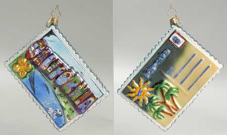 Postcards-Cities-States-Travels by Christopher Radko