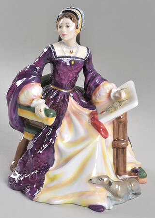 Royal Doulton Tudor Roses Mary Tudor Boxed Royal Doulton Tudor Roses Mary Tudor Boxed