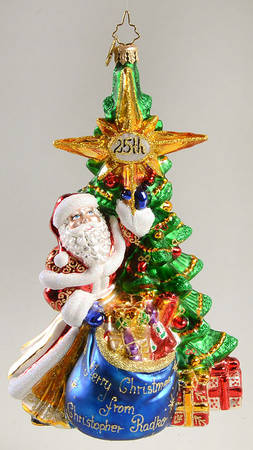 25th Anniversary Ornaments by Christopher Radko