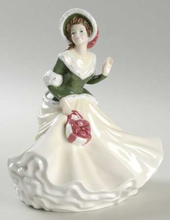 Christmas Day Petites-Annual Figure of the Year by Royal Doulton