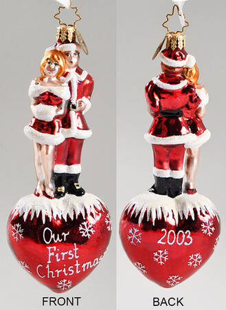 Our First Christmas Ornament by Christopher Radko