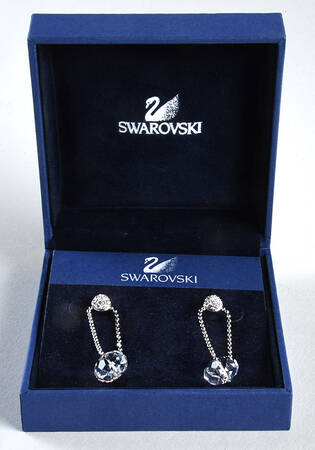 Swarovski Earrings Desert Rose Earrings - No Box