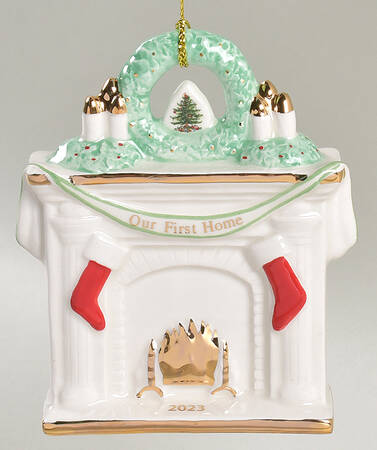 Christmas Tree First Home Fireplace Ornament 2023