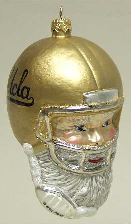 Santa Football-Ornaments by Slavic Treasures