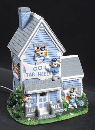 College Treasures Lighted Houses by Slavic Treasures