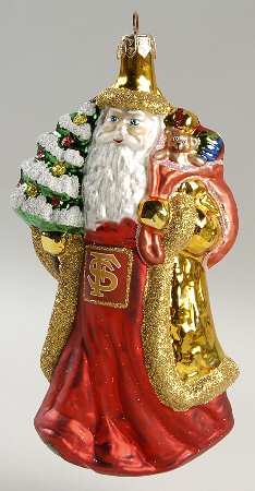 University Santa Ornaments by Slavic Treasures