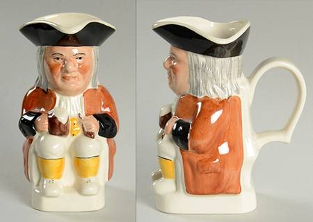 Character Toby Jug by Staffordshire
