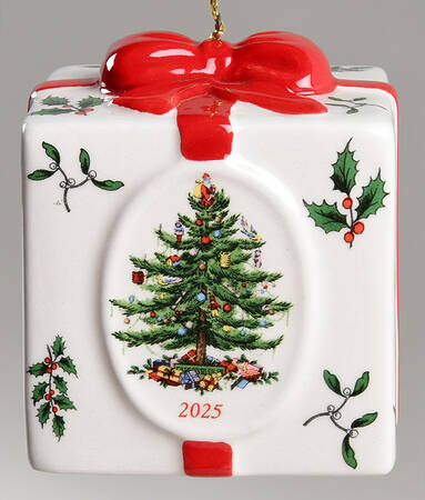 Spode Annual Gift Box-Christmas Tree 2025 Holiday Gift Box - With Box