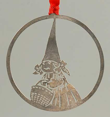 Gnome-Christmas Ornament by Towle Silver