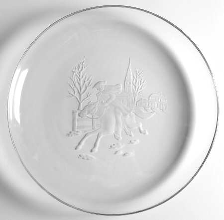 American Heritage-Plate by Val St Lambert