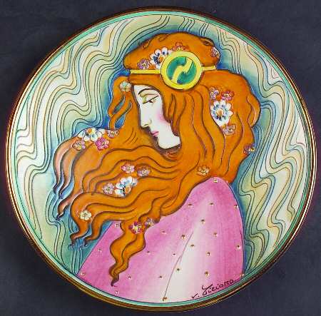 La Belle Femme Plate by Veneto Flair