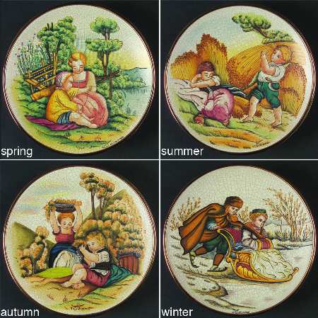 Playmates-Plate by Veneto Flair