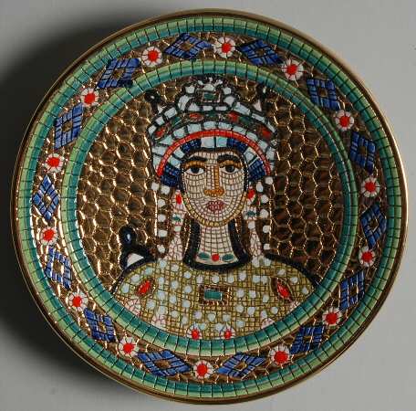 Mosaic-Plate by Veneto Flair