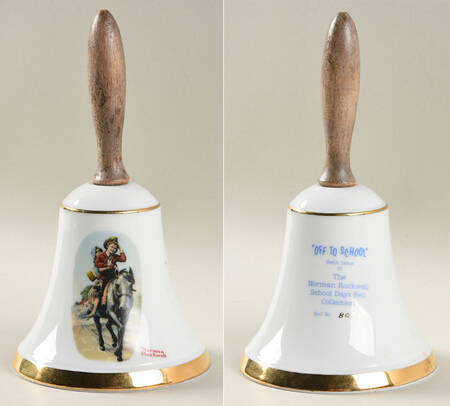 Norman Rockwell School Days Bell Collection by Viletta