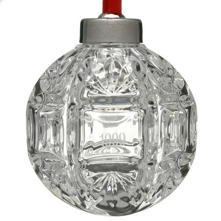 Annual Crystal Ball Ornament by Waterford Crystal