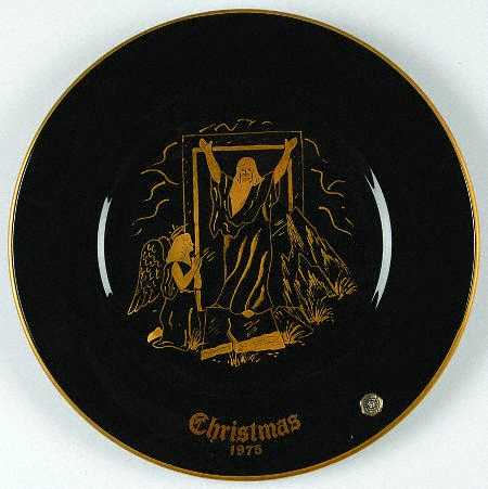Crystal Christmas Plates by Westmoreland