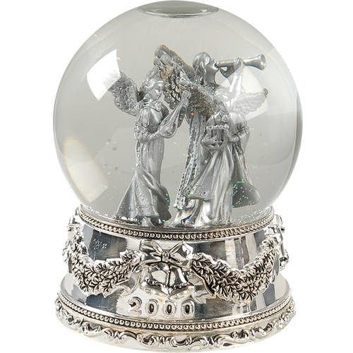 Christmas Musical Snowglobe by Wallace Silver