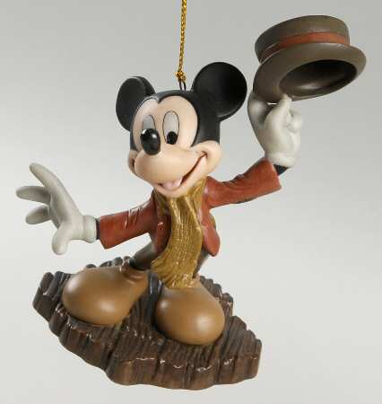 Mickey's Christmas Carol Ornaments by Walt Disney Classics