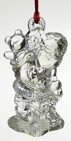 Marquis Santa Ornaments by Waterford Crystal