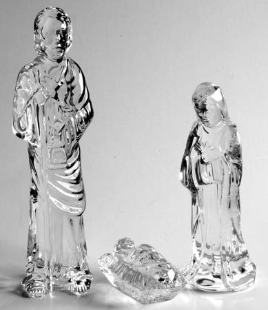 Waterford Nativity #2 by Waterford Crystal
