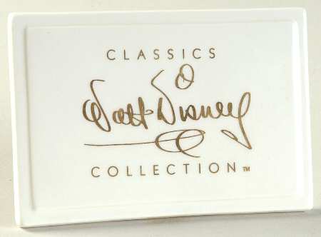 Walt Disney Classics Dealers Plaque by Walt Disney Classics