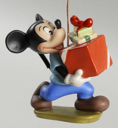 Pluto's Christmas Tree Ornaments by Walt Disney Classics