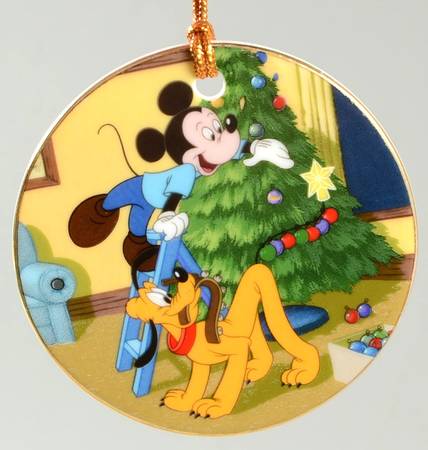 Annual Disc Ornaments by Walt Disney Classics