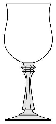Princeton Frosted Clear by American Stemware