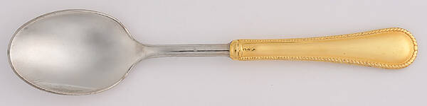 Arte Italica Medici Gold Footed Cup & Saucer with Gold Accent Metal Spoon
