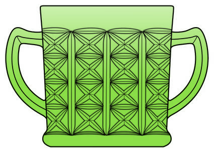 X Design Green by Hazel-Atlas