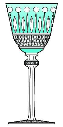 Godinger King Louis Wine