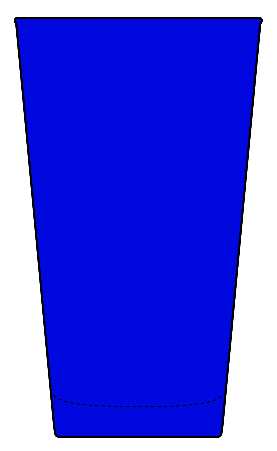 Refreshers Cobalt by Anchor Hocking