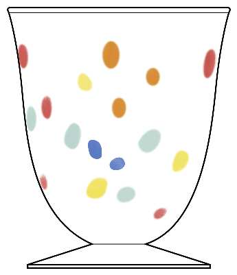 Colordrop (Tumbler) by Anthropologie Glass