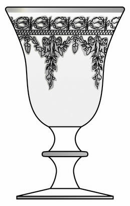 Vetro Silver (Frosted) by Arte Italica