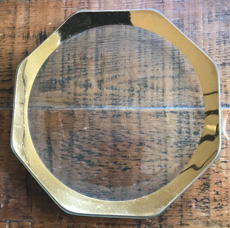 Octagon Gold by Annieglass