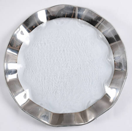 Ruffle Platinum by Annieglass