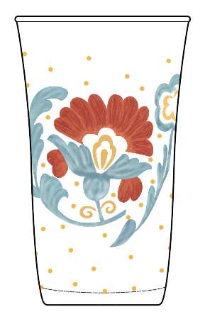 Nikau by Anthropologie Glass
