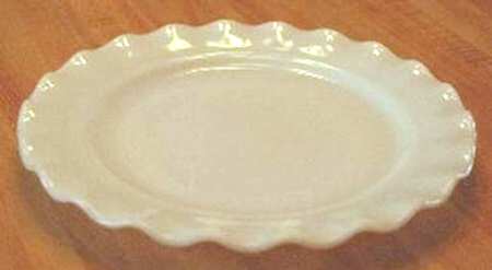 Ripple Milk Glass by Hazel-Atlas