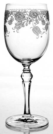 Platinum Petals by Anthropologie Glass