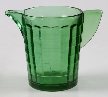 Stacked Disc & Panel-Green by Akro Agate